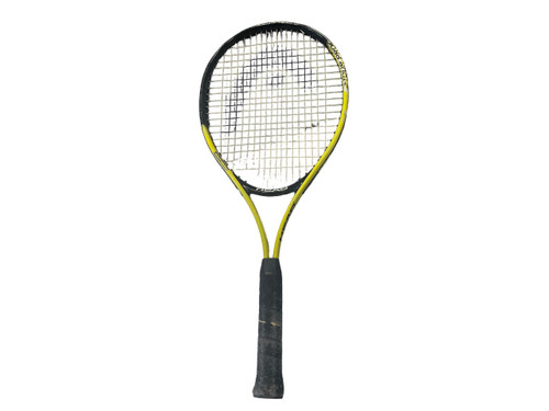 Vist Large View of Product Image Which is Used, Head, NANO, Adult Tennis Racquet, Yellow, 4 5/8"
