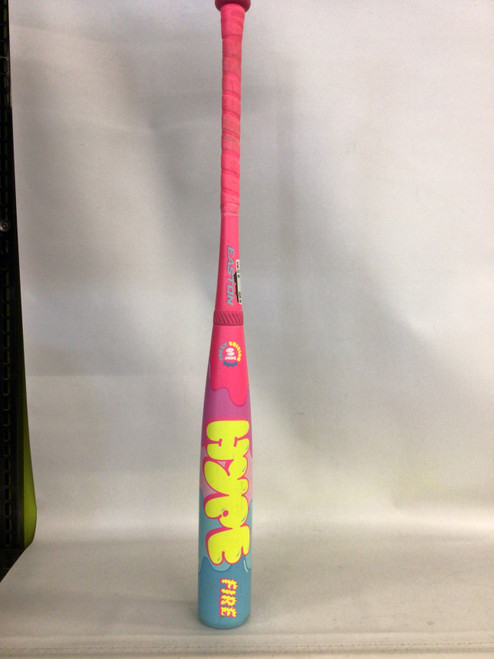 Vist Large View of Product Image Which is Used Easton HYPE FIRE POOL PARTY EDITION BB/SB USSSA 2 3/4 Bat 31"