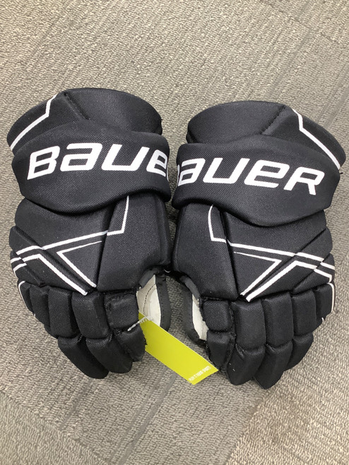 Vist Large View of Product Image Which is Used Bauer NSX Intermediate Gloves Black 12"