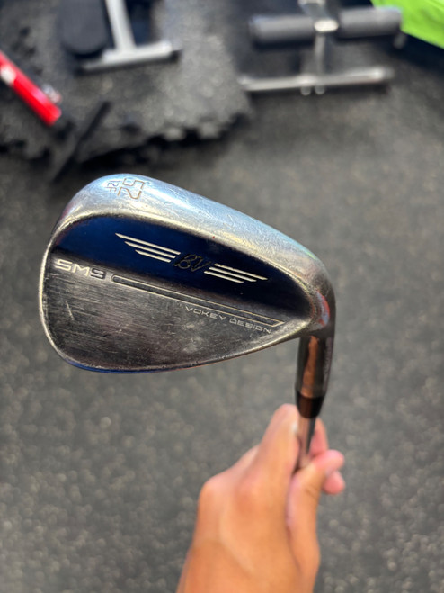Vist Large View of Product Image Which is Used Titleist SM9 Golf Wedge Mens RH 52 Degree