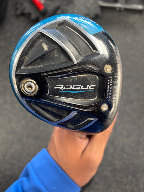 Vist Large View of Product Image Which is Used Callaway ROGUE Mens Fairway Wood RH 3 Wood
