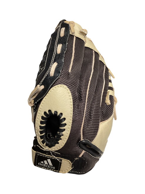 Vist Large View of Product Image Which is Used Adidas EAZY CLOSE BB/SB Glove LH Throw Black 10 1/2"