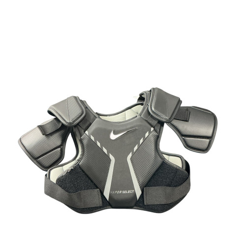 Vist Large View of Product Image Which is Used Nike VAPOR SELECT Lacrosse Shoulder Pads Black MD