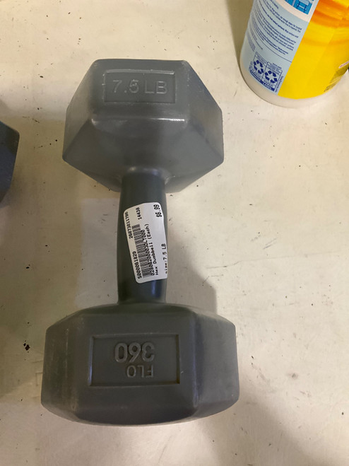 Vist Large View of Product Image Which is Used Hex Dumbbell (Each) 7.5 lb