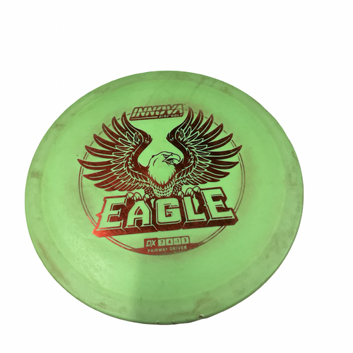 Vist Large View of Product Image Which is Used Innova EAGLE MID Disc Golf Driver Green