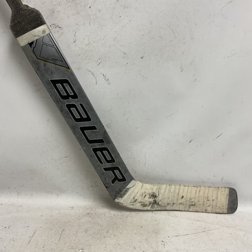 Vist Large View of Product Image Which is Used Bauer SUPREME M5 PRO Inter Goalie Stick Grey 24"