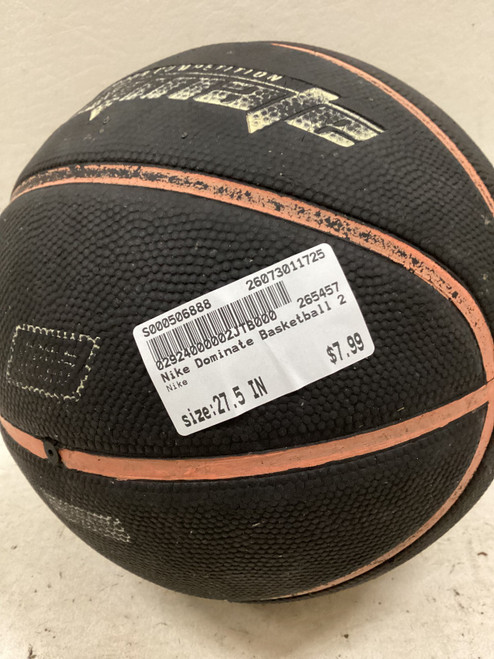 Vist Large View of Product Image Which is Used Nike Basketball Youth Outdoor 27 1/2"