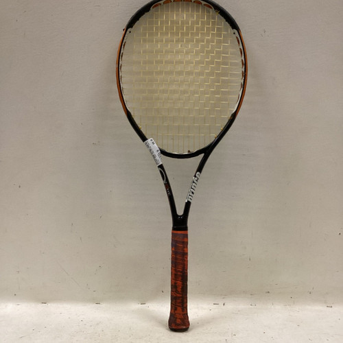 Vist Large View of Product Image Which is Used Prince ZONE O3 PRO TOUR MP Adult Tennis Racquet Orange 4 3/8"