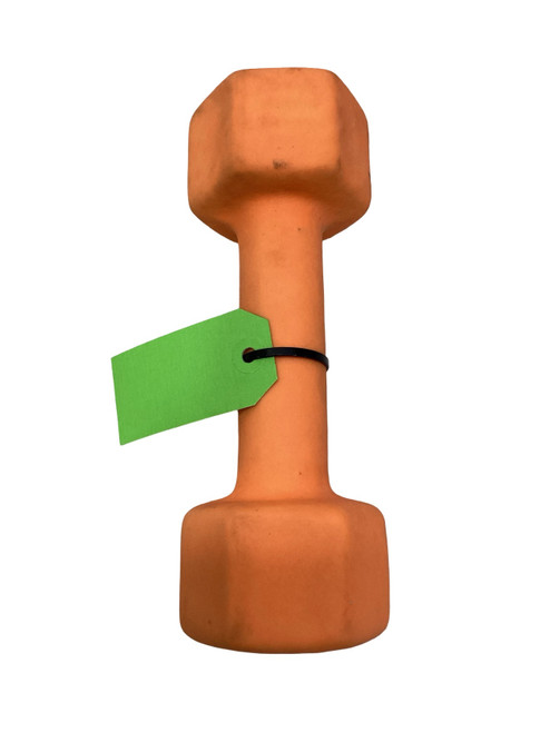 Vist Large View of Product Image Which is Used Hex Dumbbell (Each) Orange 8 lb