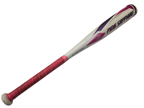 Vist Large View of Product Image Which is Used Easton PINK SAPPHIRE Fastpitch Bat 24" Drop -10