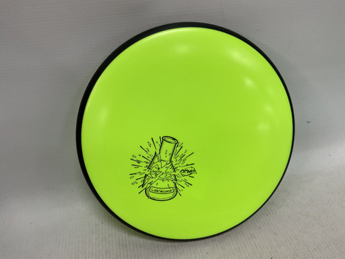 Vist Large View of Product Image Which is Used MVP LAB SECOND Disc Golf Putter Yellow