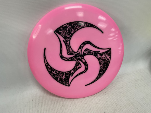 Vist Large View of Product Image Which is Used Discmania CRACKED Disc Golf Driver Pink