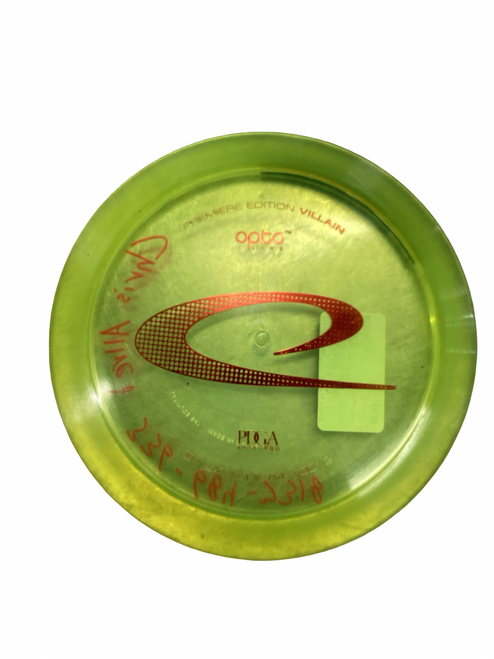 Vist Large View of Product Image Which is Used Latitude 64 OPTO Disc Golf Driver Yellow