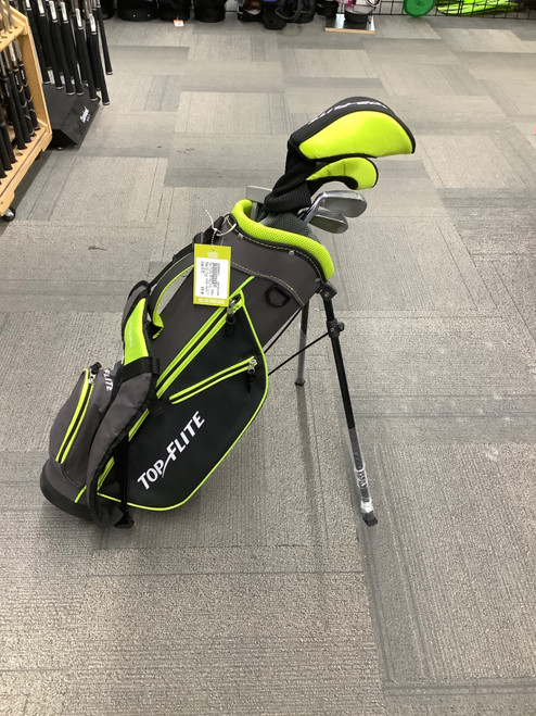 Vist Large View of Product Image Which is Used Top Flite JR SET 5-8 Jr Package Set RH Neon Green 6 Piece