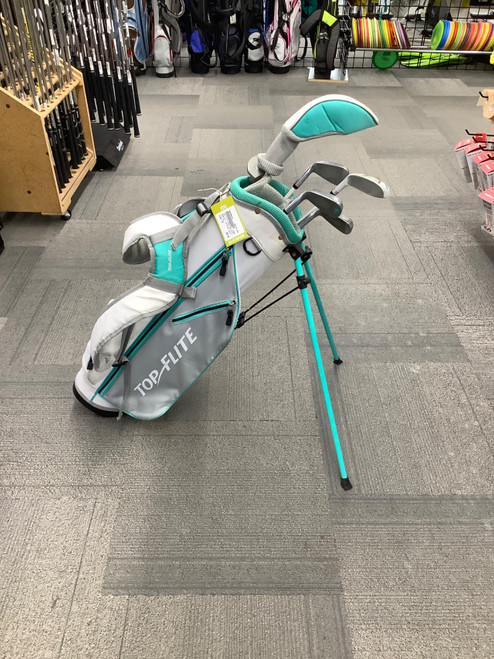Vist Large View of Product Image Which is Used Top Flite GIRLS SET 9-12 Jr Package Set RH Teal 7 Piece