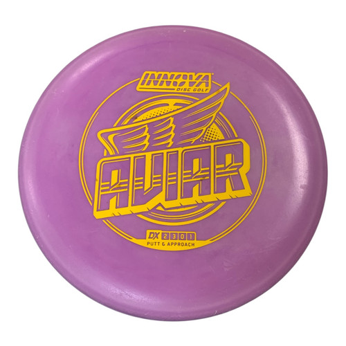 Vist Large View of Product Image Which is Used Innova AVIAR DX Disc Golf Putter Pink