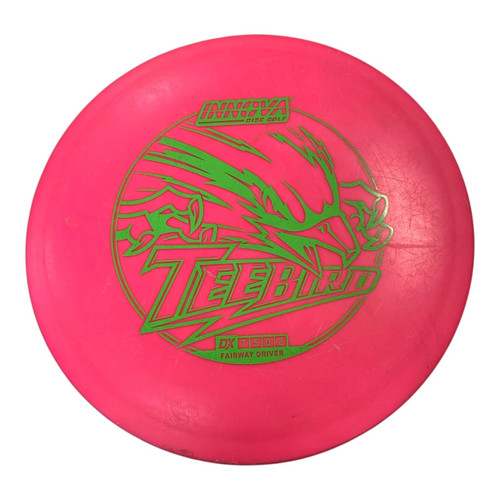 Vist Large View of Product Image Which is Used Innova TEEBIRD DX Disc Golf Driver Pink