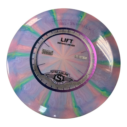Vist Large View of Product Image Which is Used Streamline LIFT 95/21 Disc Golf Driver Pink