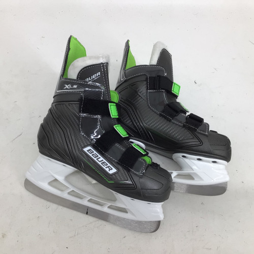 Vist Large View of Product Image Which is Used Bauer XLS YTH 11 HOCKEY SKATES Youth Hockey Skate Youth 11.0
