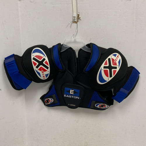 Vist Large View of Product Image Which is Used Easton X-STREME Youth Shoulder Pads LG