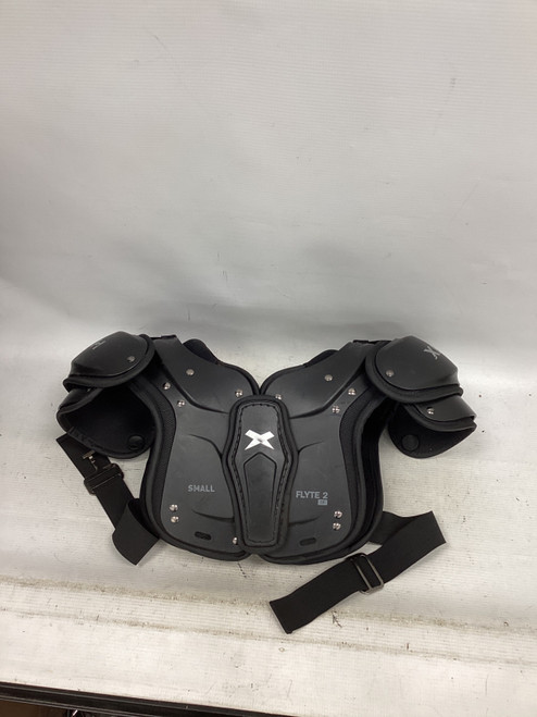 Vist Large View of Product Image Which is Used Xenith FLYTE 2 SF FB Shoulder Pads Black SM