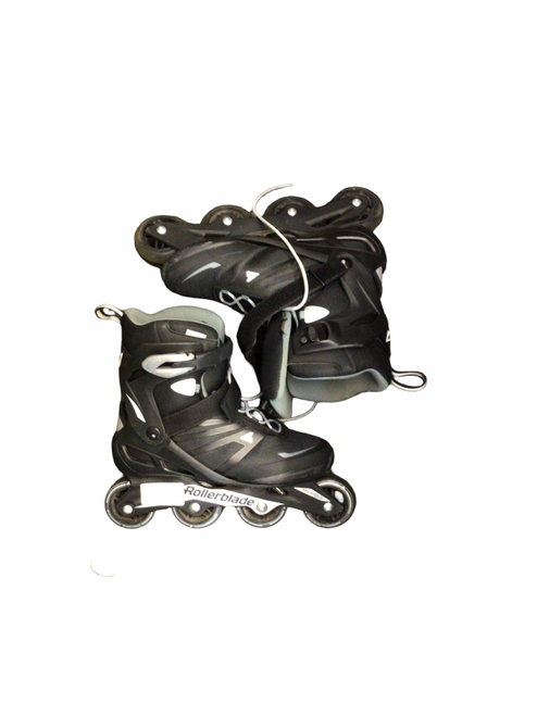 Vist Large View of Product Image Which is Used Rollerblade ZETRA BLADE Senior Rec Fitness Skates Black Senior 9