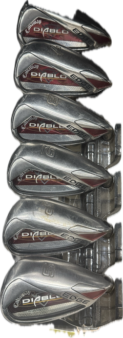 Vist Large View of Product Image Which is Used Callaway DIABLO EDGE IRONS 6-SW Mens Iron Set RH 6I-SW
