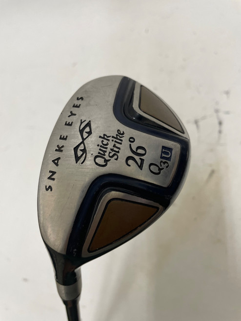 Vist Large View of Product Image Which is Used Snake Eyes QUICK STRIKE Jr Hybrid Club LH 3 Hybrid