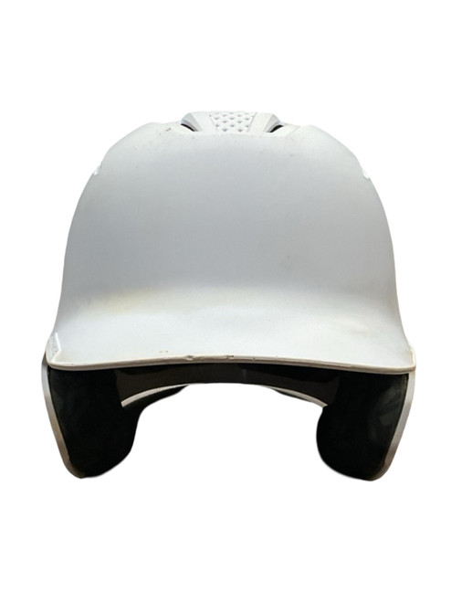Vist Large View of Product Image Which is Used Evoshield WB5725606ML Batting Helmet No Mask White M/L