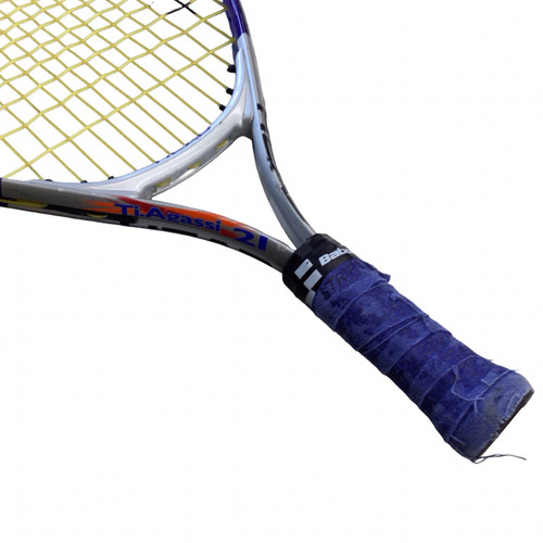 Vist Large View of Product Image Which is Used Head TI AGASSI 21 Junior Tennis Racquet Purple 21"