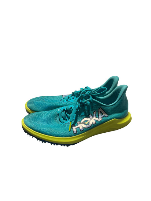 Vist Large View of Product Image Which is Used Track & Field Cleats Adult Teal Senior 8.5