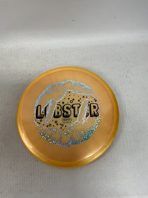 Vist Large View of Product Image Which is Used Mint LOBSTER Disc Golf Mid Range Orange