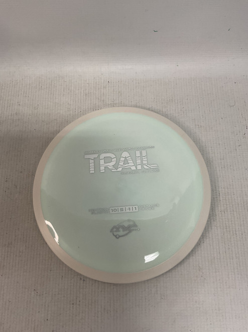 Vist Large View of Product Image Which is Used MVP TRAIL Disc Golf Driver White