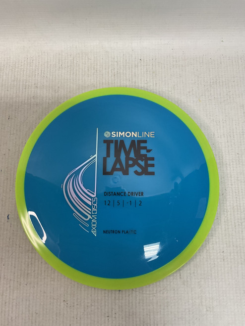 Vist Large View of Product Image Which is Used Axiom SIMONLINE TIME LAPSE Disc Golf Driver Royal Blue