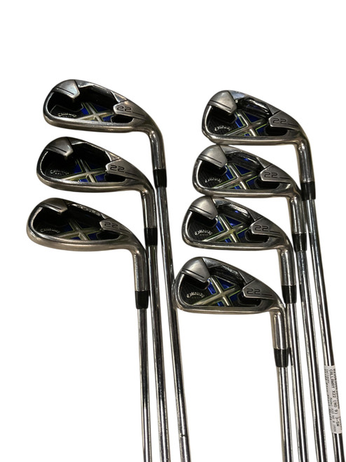 Vist Large View of Product Image Which is Used Callaway X22 NO 9 IRON Mens Iron Set RH 3I-SW
