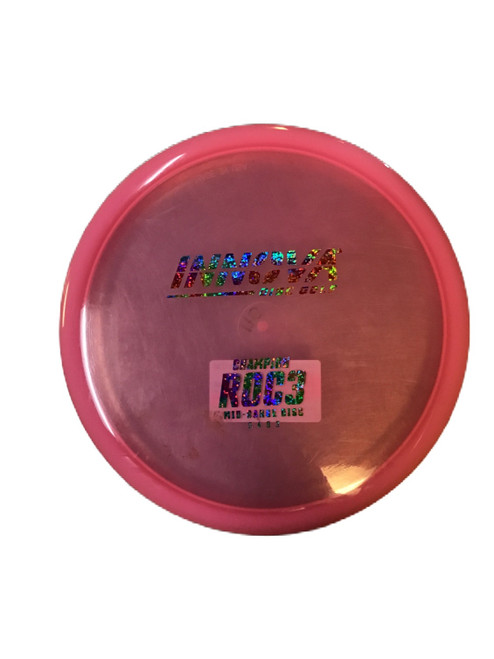 Vist Large View of Product Image Which is Used Innova CHAMPION ROC3 Disc Golf Mid Range Pink