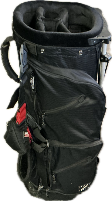 Vist Large View of Product Image Which is Used Belding STAND BAG Mens Stand Bag Black