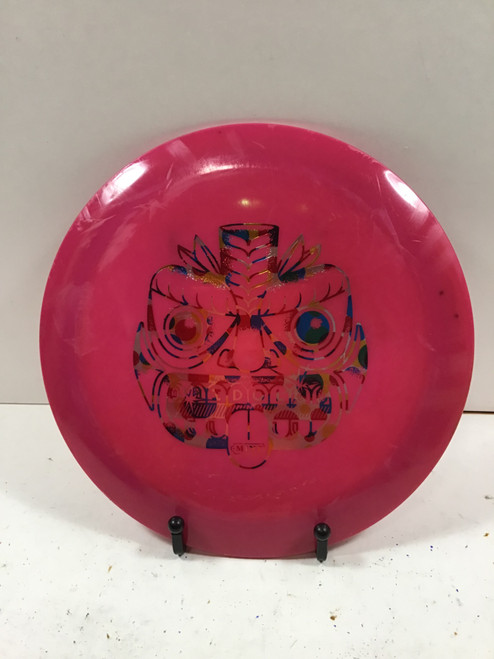 Vist Large View of Product Image Which is Used Mint APEX IDOL Disc Golf Driver Red 168g