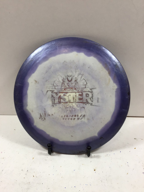 Vist Large View of Product Image Which is Used Innova HALO STAR MYSTERE Disc Golf Driver Purple 174g