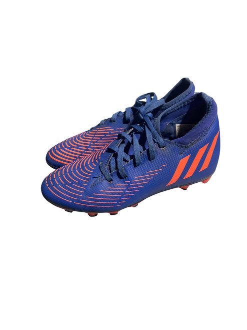 Vist Large View of Product Image Which is Used Adidas Soccer Cleats Royal Blue Junior 03