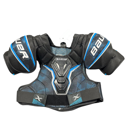Vist Large View of Product Image Which is Used Bauer X SHOULDER Intermediate Shoulder Pads LG
