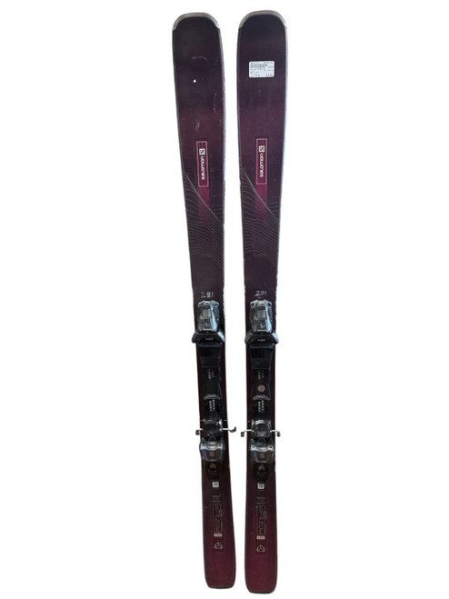Vist Large View of Product Image Which is Used Salomon STANCE 84 Mens DH Ski/Binding Maroon 159 cm