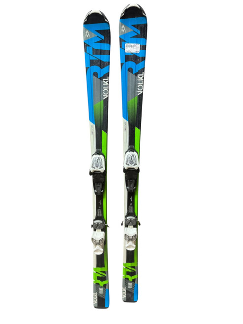 Vist Large View of Product Image Which is Used Volkl RTM JR 140 Boys DH Ski/Binding Almond 140 cm
