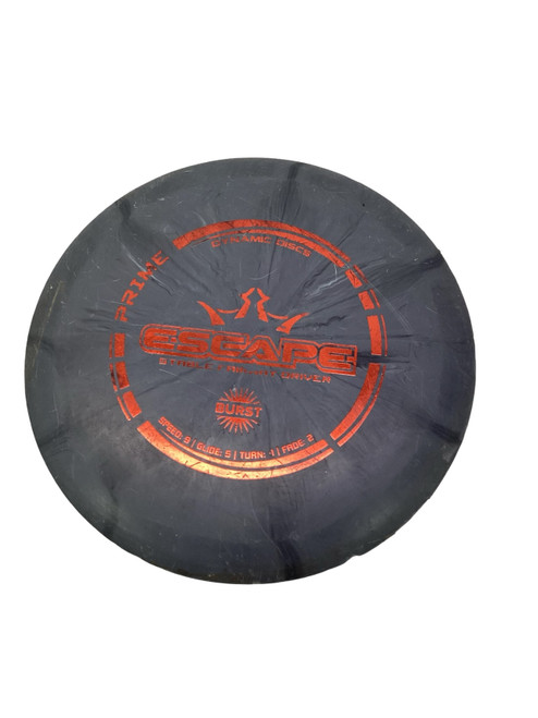 Vist Large View of Product Image Which is Used Dynamic Discs PRIME BURST ESCPE Disc Golf Driver Grey