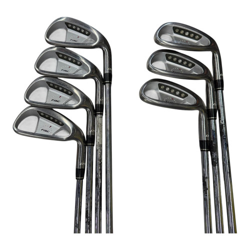 Vist Large View of Product Image Which is Used Taylormade RAC OS Mens Iron Set RH 4I-PW