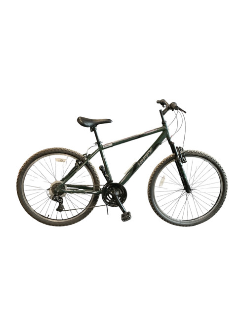 Vist Large View of Product Image Which is Used Huffy EXXO26 Mountain Bike Mens Green 43-47cm - 17-18" - MD Frame