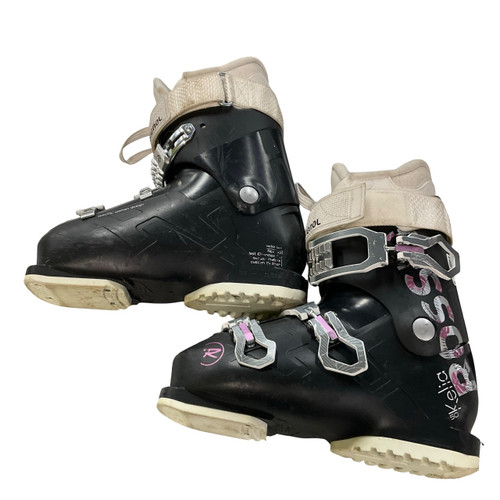 Vist Large View of Product Image Which is Used Rossignol KELIA 50 Womens DH Ski Boot Black 235 MP - J05.5 - W06.5