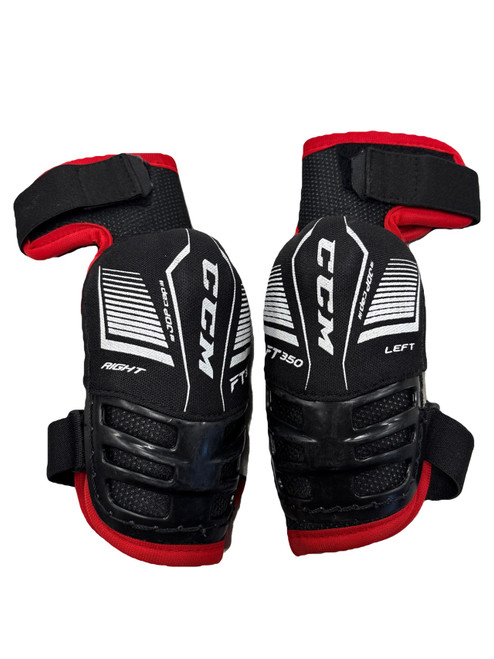 Vist Large View of Product Image Which is Used CCM JETSPEED FT350 Junior Elbow Pads MD