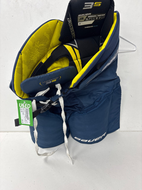 Vist Large View of Product Image Which is Used Bauer SUPREME 3S Junior Pant Navy Blue MD