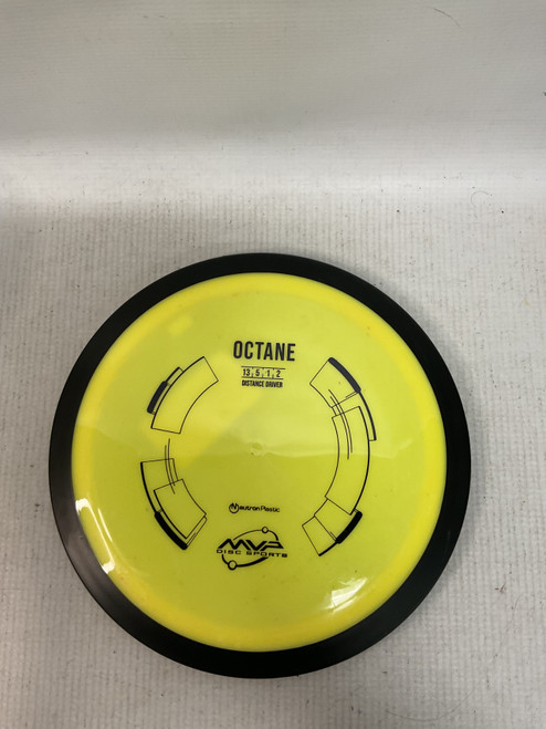 Vist Large View of Product Image Which is Used MVP OCTANE Disc Golf Driver Yellow